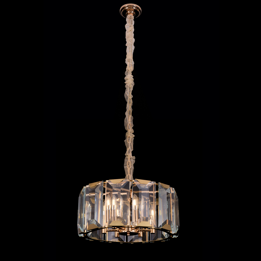 Люстра Harlow Crystal L5 gold