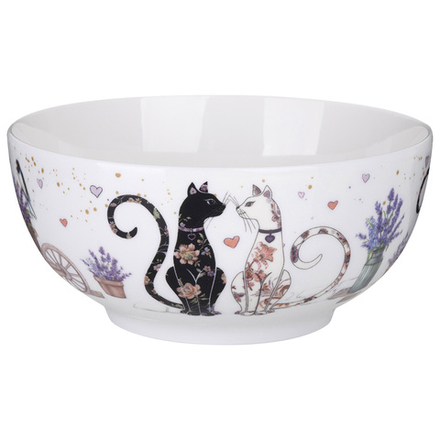 САЛАТНИК LEFARD "ЛАВАНДОВЫЕ КОТЫ" 15*7 СМ 730 МЛ (КОР=36ШТ.)