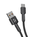 Дата-кабель Elite USB – Type-C, 1 м, 2.4A, черный