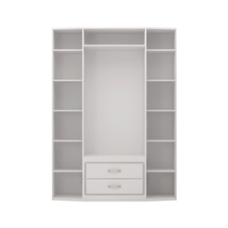 Шкаф для одежды 4-х дверный с зеркалами Виктория 02