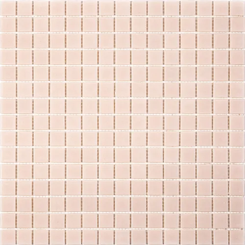 SBN01 Мозаика одноцветная чип 20 стекло Alma Mono Color розовый светлый квадрат