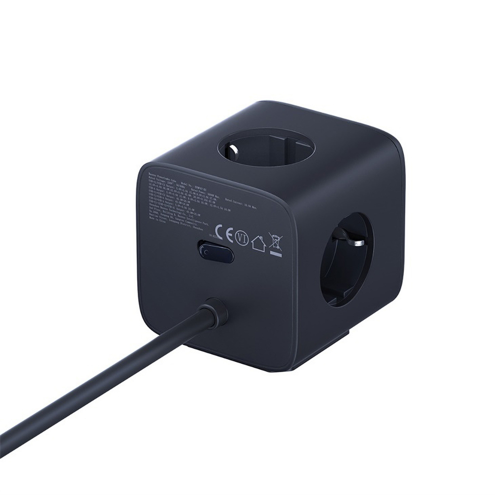 Зарядное устройство Baseus EnerFill FA11 Cube Power Strip GaN6 3AC+1U+2C 67W