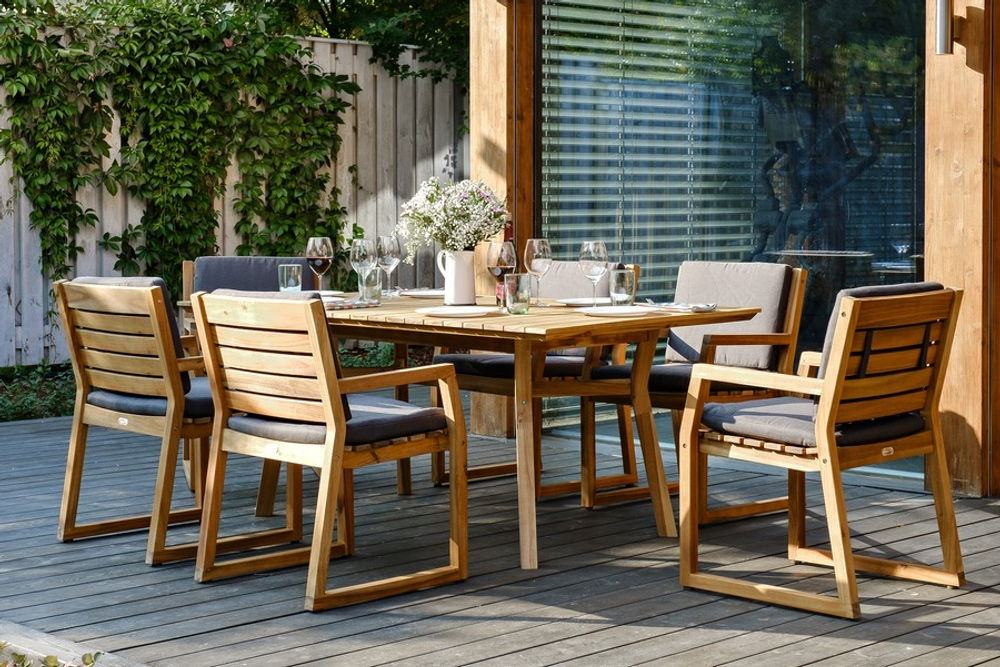 Обеденная группа из акации MODENA на 6 персон