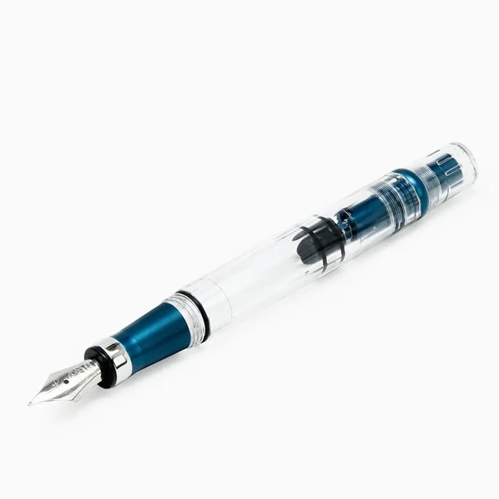 Перьевая ручка TWSBI Diamond 580 AL R Темно-синего цвета спером EF (M7447920) 1