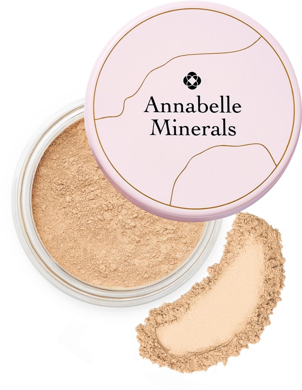 Annabelle Minerals Coverage Mineral Foundation - Минеральная тональная пудра для идеального образа, 4 g