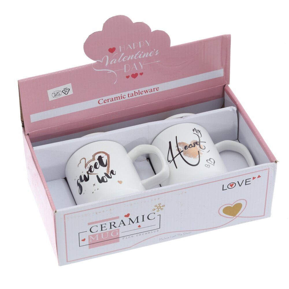 GAEM Набор из 2-х кружек, 300 мл, L12 W8 H12,5 см, 4в.