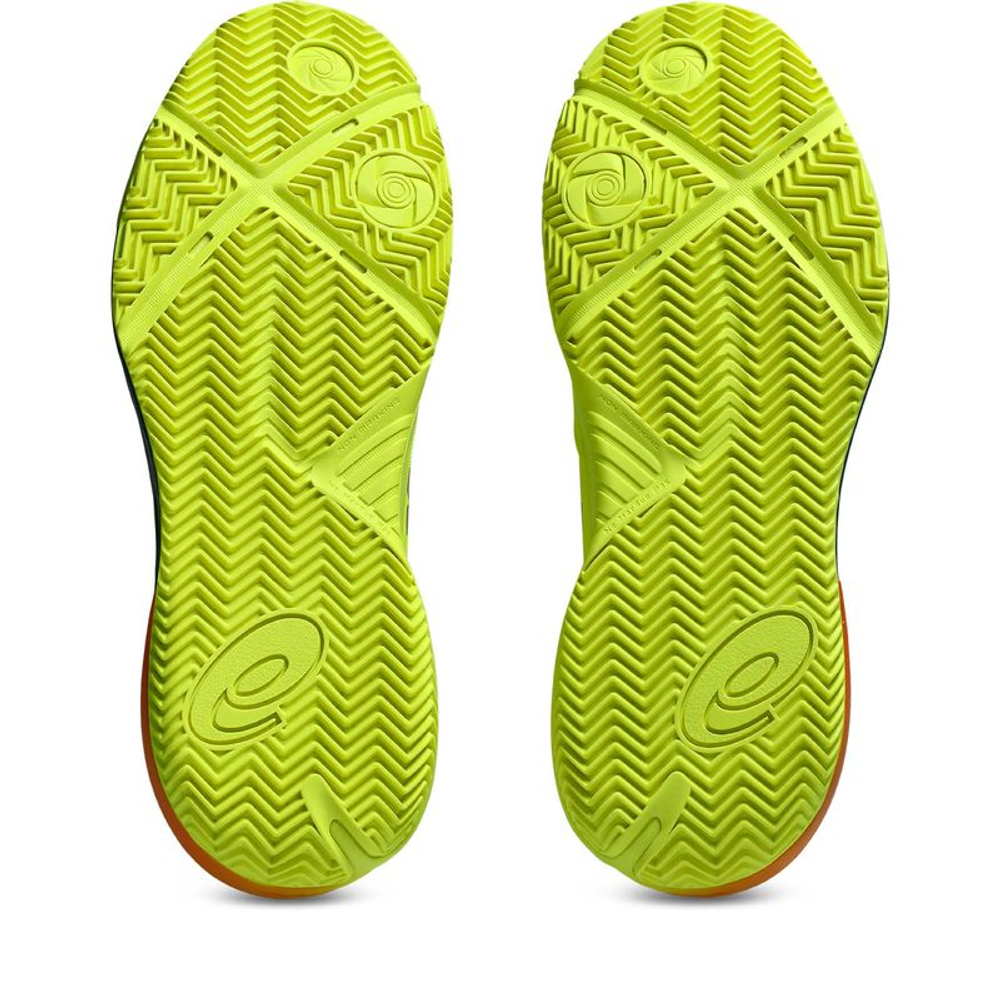 Мужские кроссовки для Падел Asics Gel-Challenger 15 Padel L.E. - safety yellow/twilight blue
