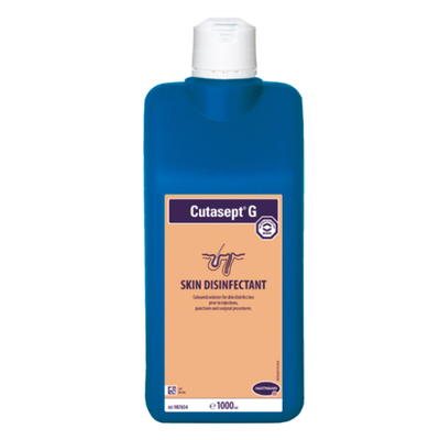 Кутасепт Г кожный спиртовой антисептик 1 л окрашенный