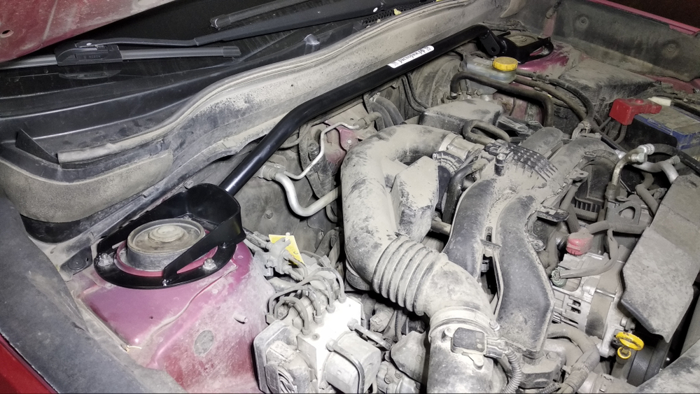 Распорка передних стоек (цельная) Subaru Forester 4 SJ
