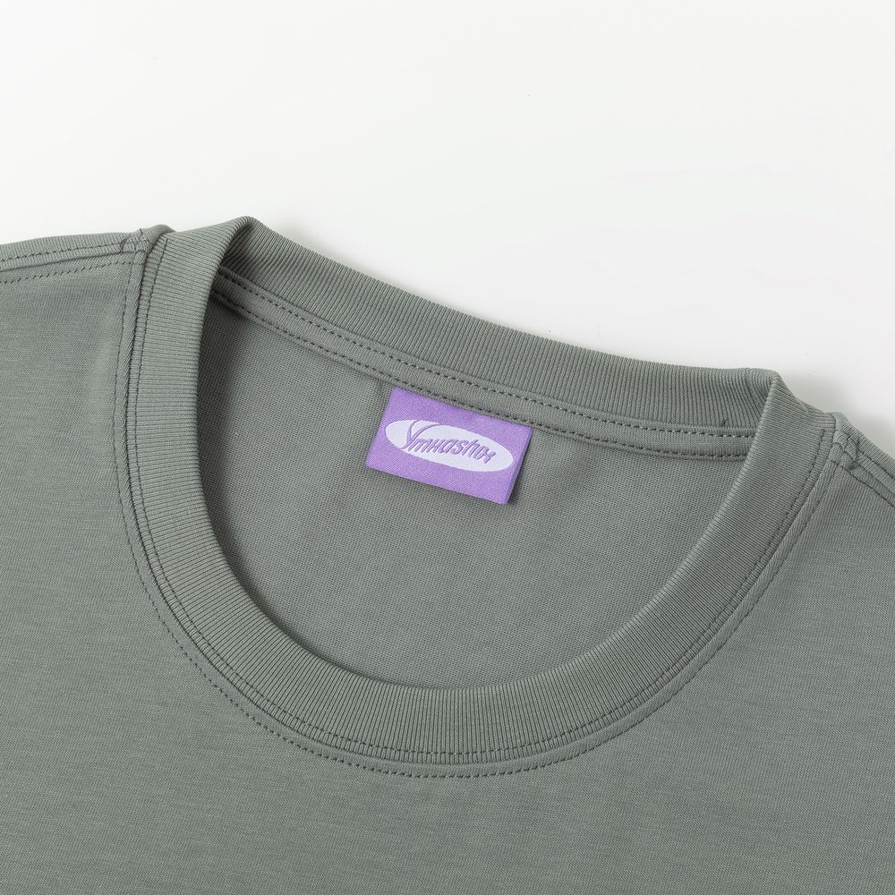 Футболка Ymkashix Sprayed logo темно-серая