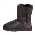 Угги Bailey Button Metallic Chocolate