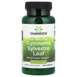 Swanson, Full Spectrum®, листья джимнемы (Gymnema sylvestre), 400 мг, 100 капсул