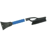 Щетка автомобильная Люкс мини, 56 см, со скребком, алюминиевая ручка