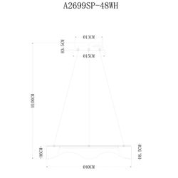 Подвесная люстра Arte Lamp