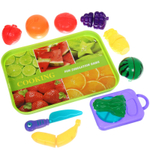 Набор супермаркет «Овощи и Фрукты», 11 предметов, 34*23 см, пакет, в ассортименте