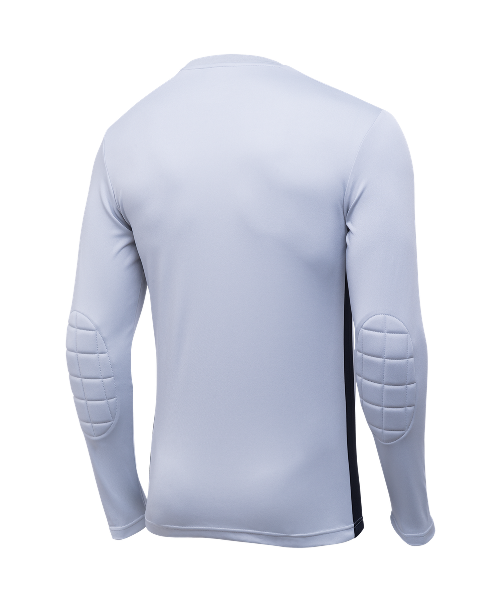 Футболка вратарская CAMP GK Padded LS, серый/черный/белый, детский