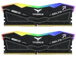Оперативная память 64GB Kit (2x32GB) 6000MHz DDR5 TeamGroup DELTA RGB CL38 48000MB/s 1,35V EXPO Black FF7D564G6000HC38JDC01