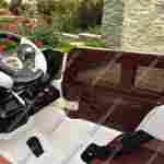 Детский электромобиль "Hongsida"  белый