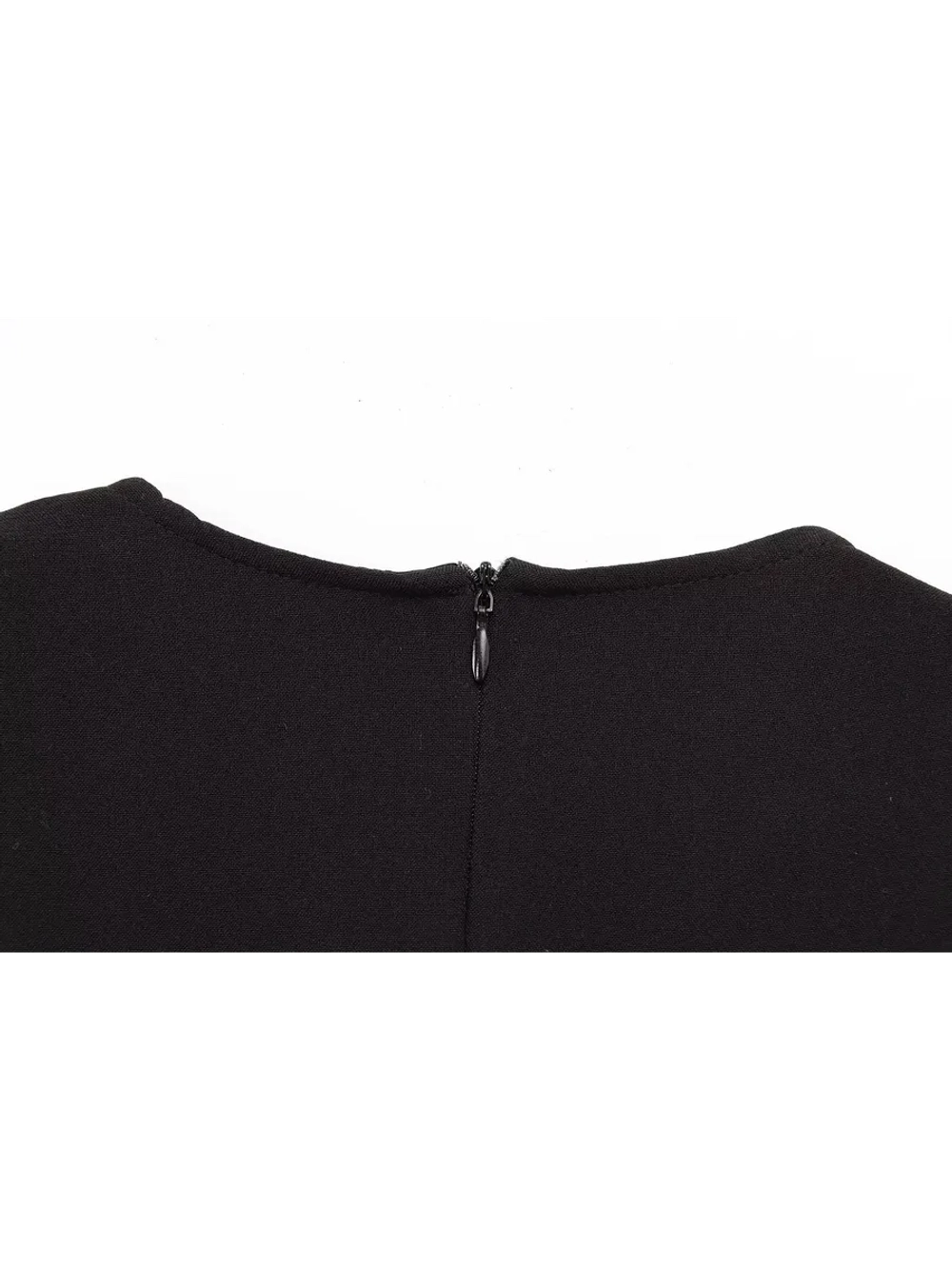 Платье миди с разрезом