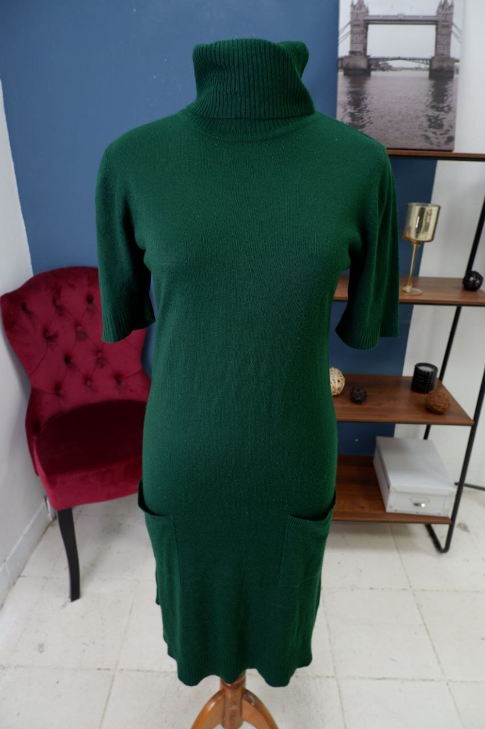 Платье трикотажное 46 размер