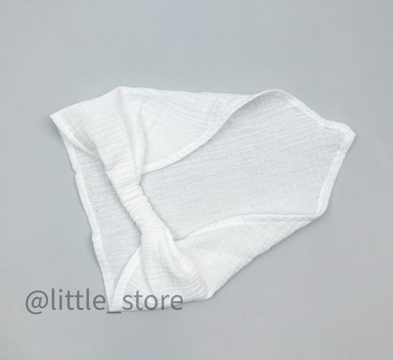 Косынка муслиновая, Белая