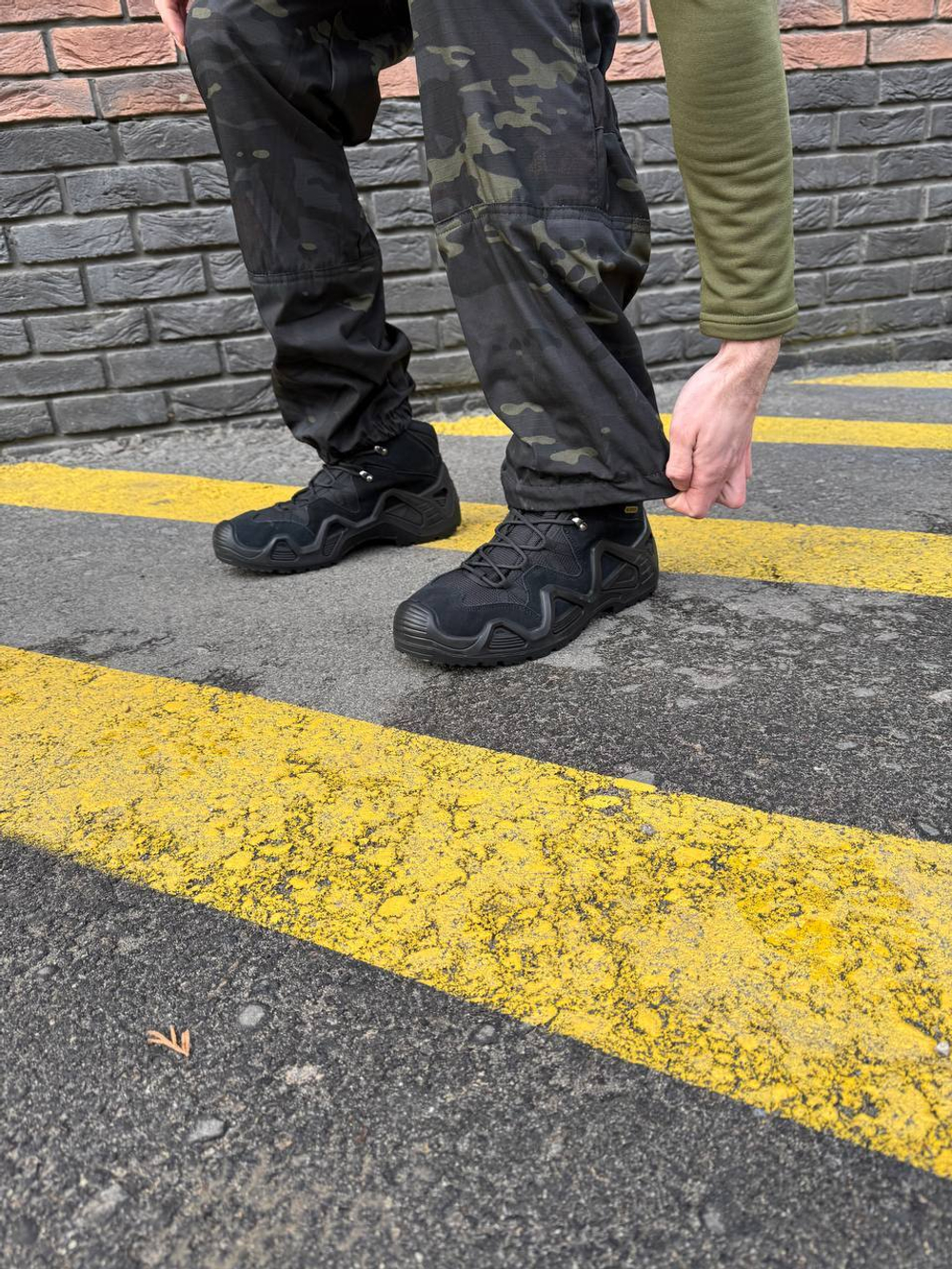 Костюм горка 6 флис / осень-зима / черный мультикам