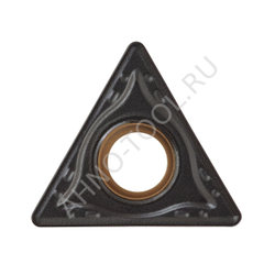 Пластина твердосплавная ISO TCMT090204-PMA ACP10E AHNO по стали, чистовая