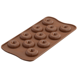 Форма силиконовая для приготовления конфет choco crown, 11х24 см