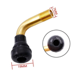 Вентиль ниппель PVR70 изогнутый для мототехники