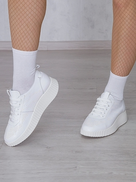 Кроссовки женские летние натуральная кожа