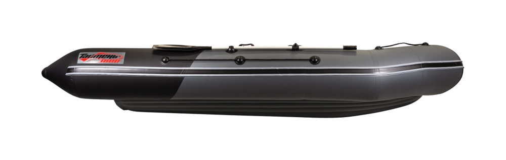Лодка Таймень NX 3800 НДНД PRO, 3800*1680*465 мм., цвет графит - черный