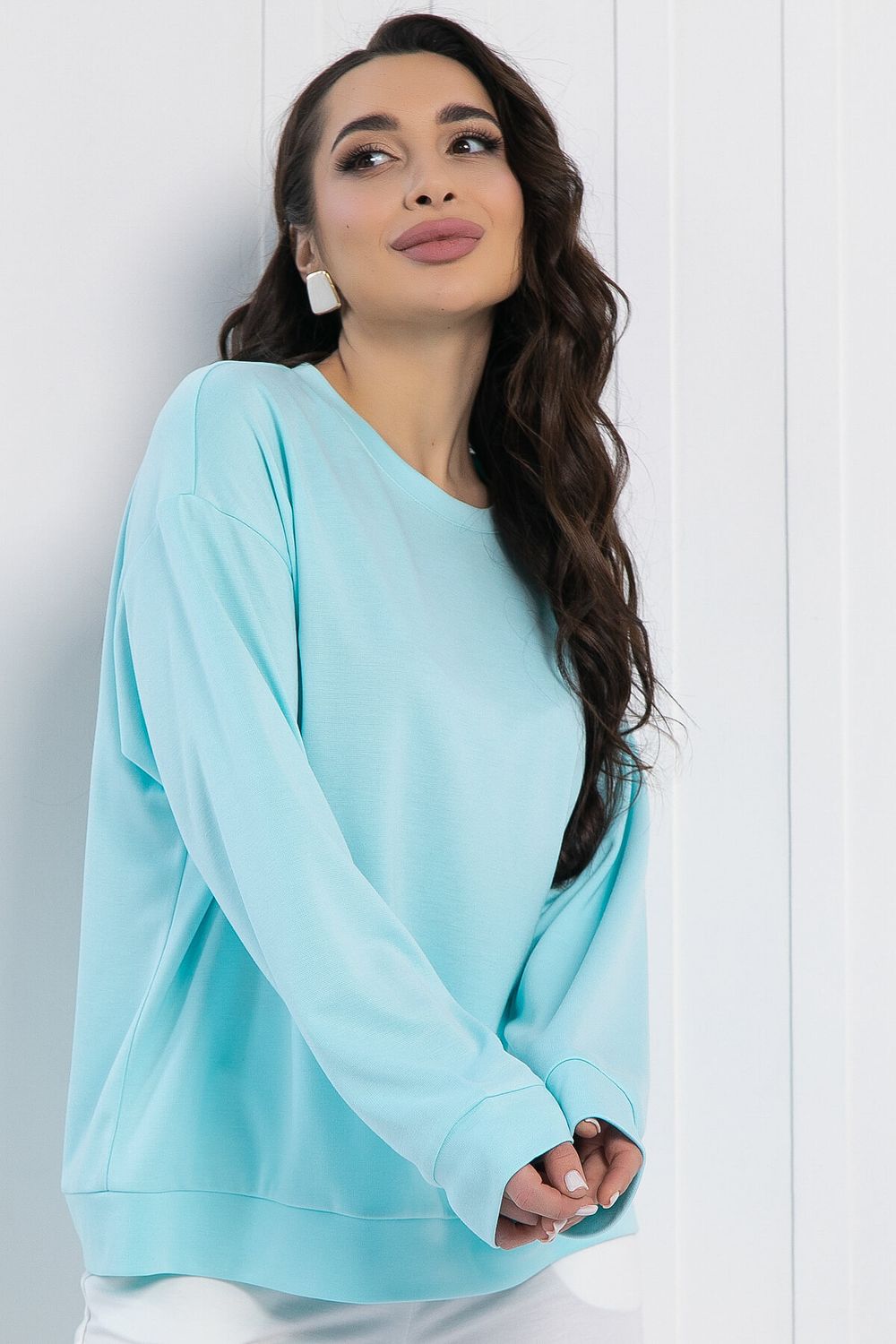 Свитшот Айрис (голубой) Б13041-25М LT Collection