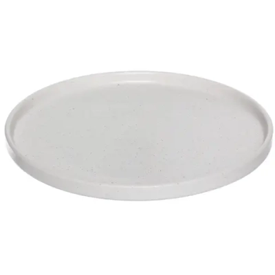 Тарелка керамическая для стейка «Perfetto» 25,5*2,6см, белая