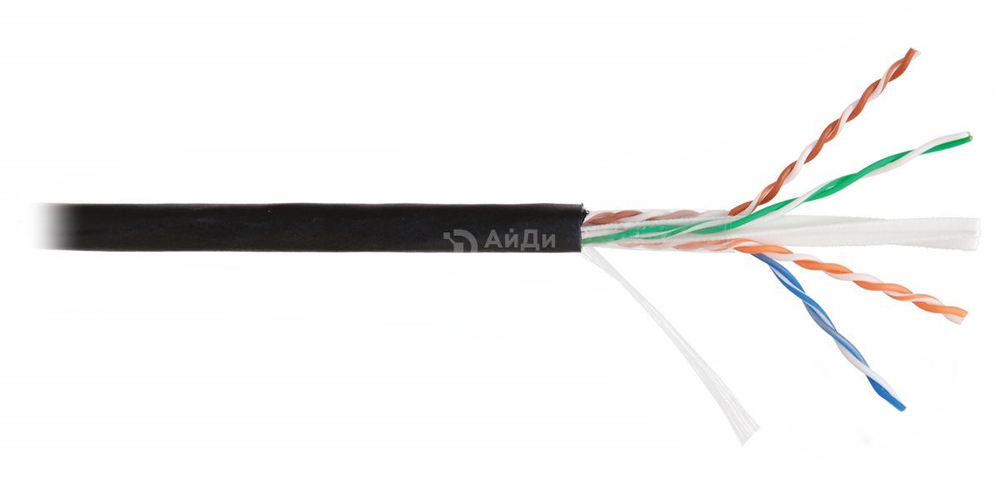 Кабель витая пара Nikolan NKL 4640B-BK
