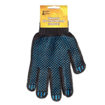 Перчатки ХБ с ПВХ Мастер черные ДС-36