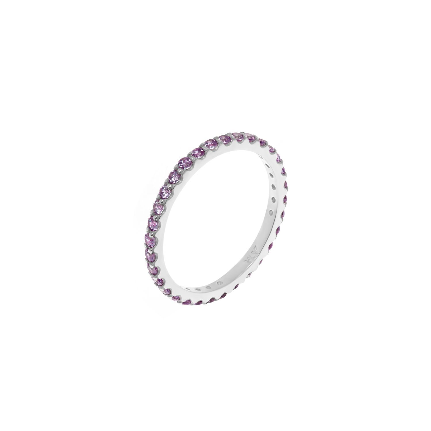Кольцо Pave Tiny Ring – Silver Violet
