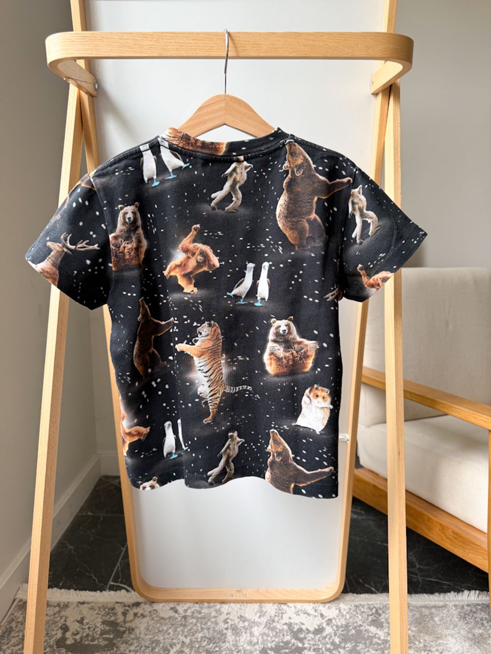 Хлопковая футболка Molo, 116