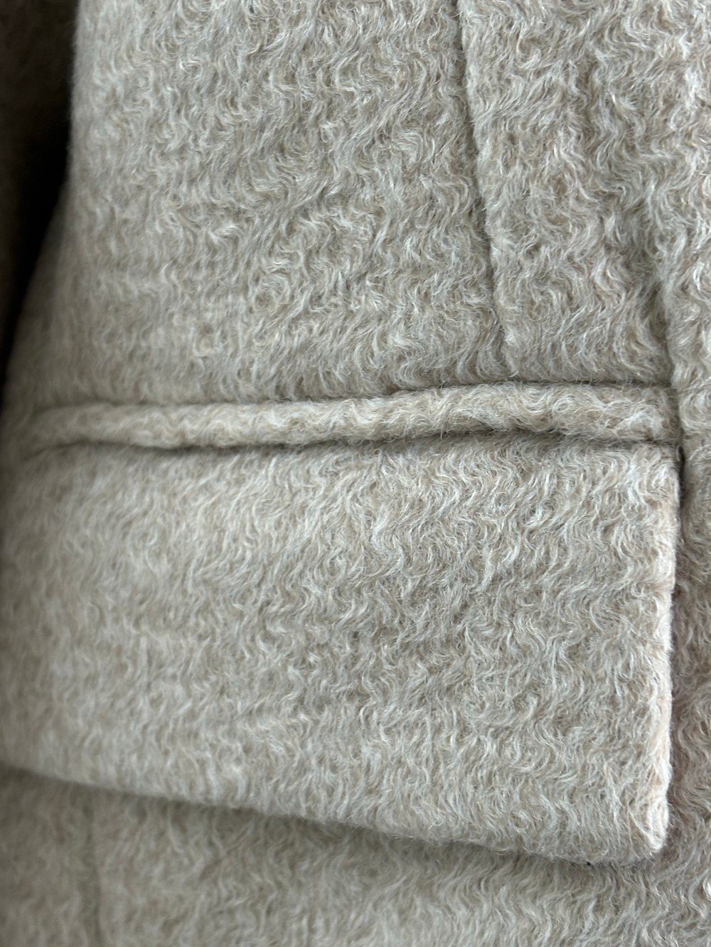 Жакет - полупальто / макадамия