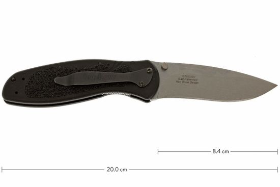 Складной нож KERSHAW Blur 1670-S30V c клинком из стали CPM-S30V, рукоять алюминий / Trac-Tec