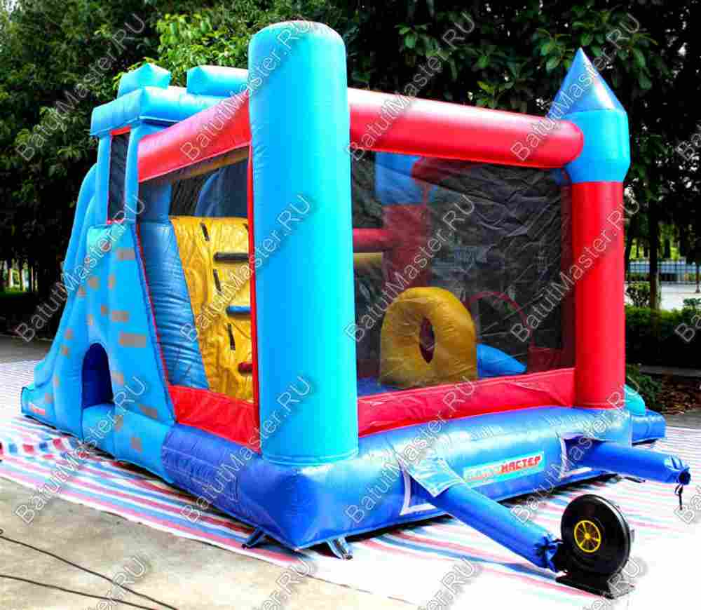 Детский надувной батут "Небесный замок" 6*5*5 м