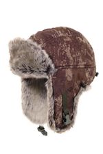 Шапка-ушанка алова, бурая кора