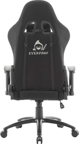 Геймерское кресло Everprof Ghost Ткань Черный