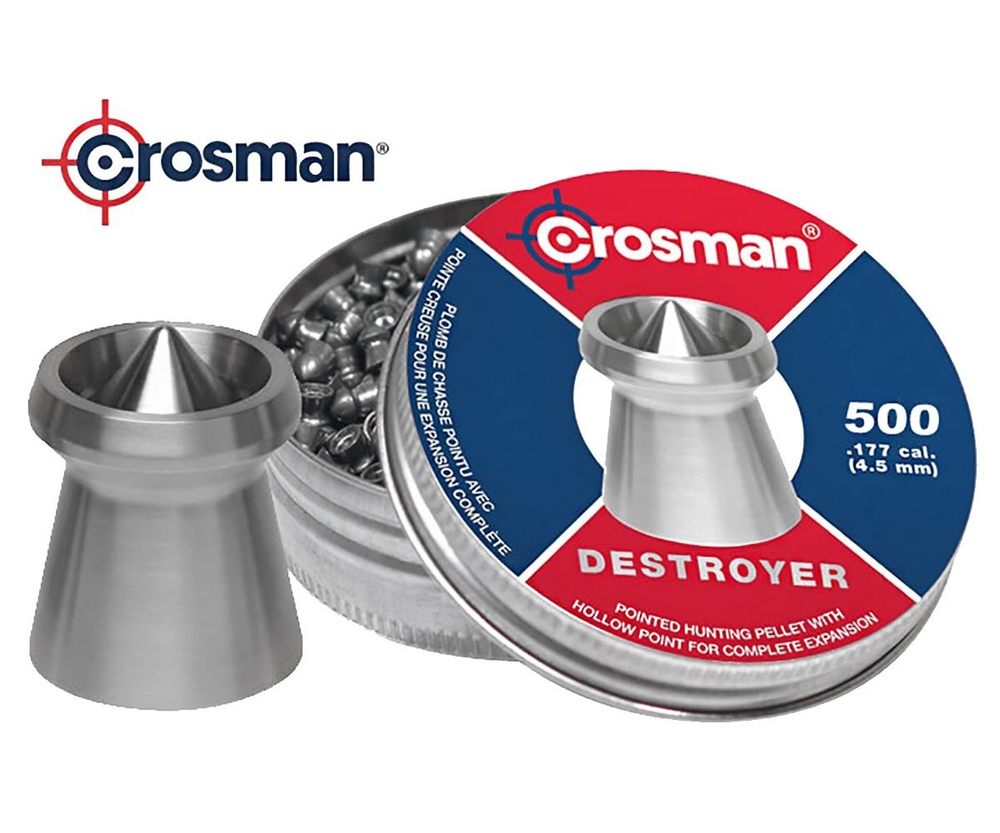 Пули "Crosman Destroyer" .4.5 мм.,7.9 гран (500 шт.)