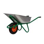 Тачка садово-строительная, усиленная, грузоподъемность 200 кг, объем 90л Palisad, 689183