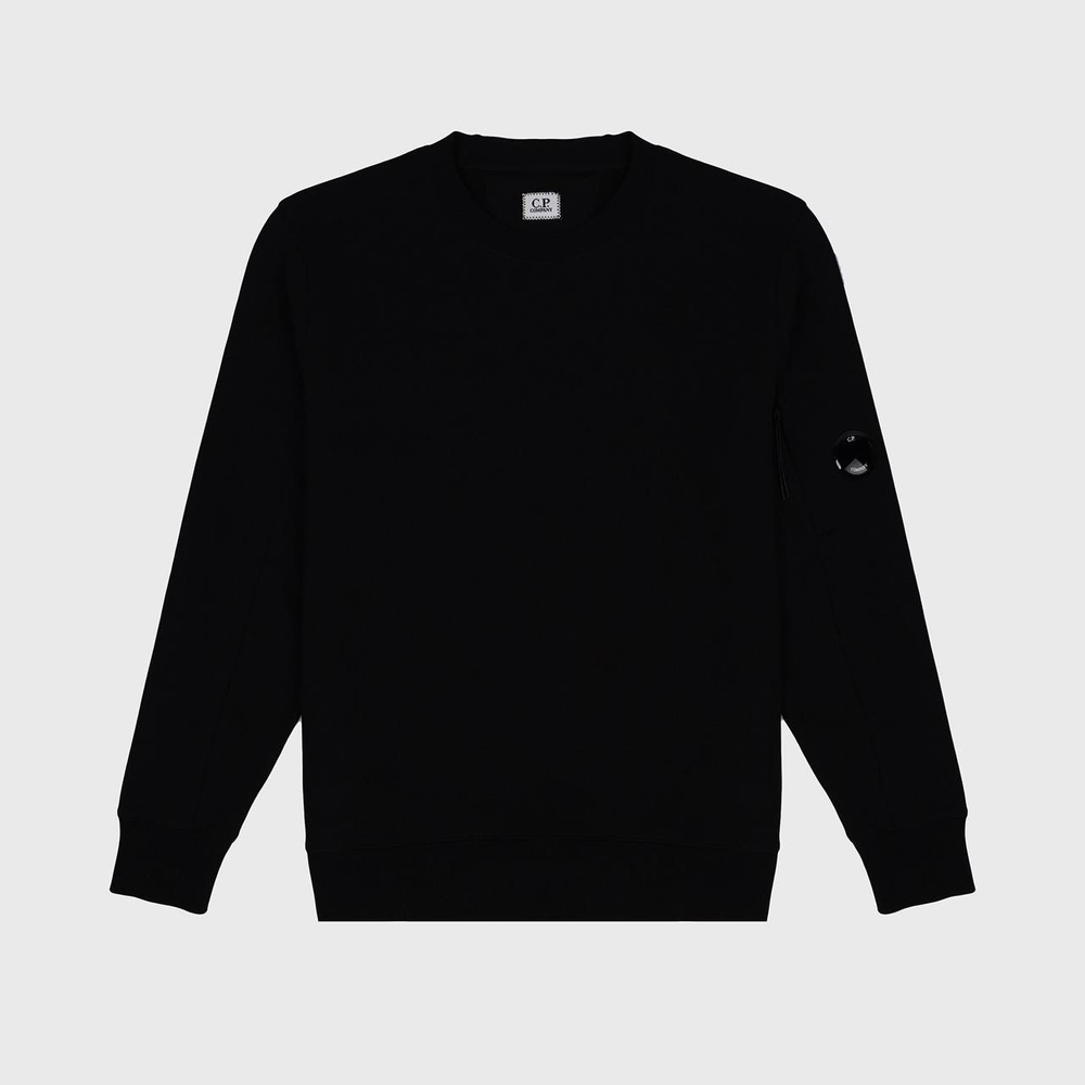 Свитшот C. P. Company Diagonal Raised Fleece Black