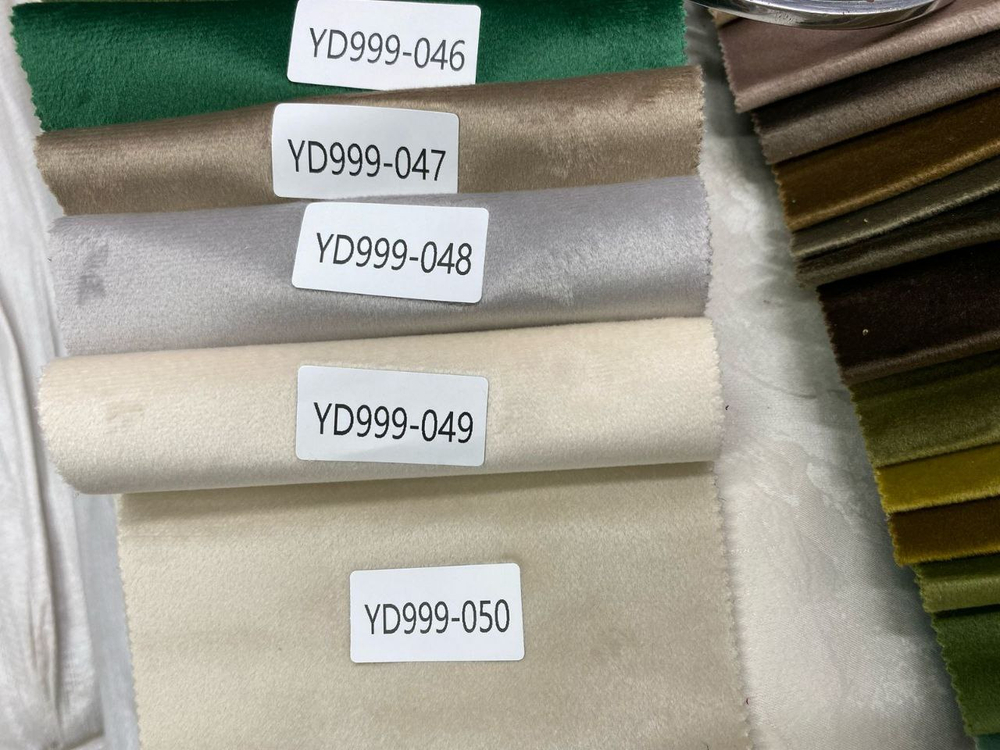 Портьерная ткань бархат арт. YD 999 (высота 300 см, Китай)