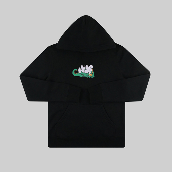 Толстовка мужская HUF Magic Dragon Hoodie артикул:PF00462-BLACK - купить в магазине Дайс