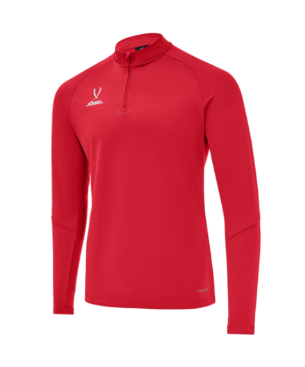 Джемпер тренировочный JÖGEL PREMIER PerFormDRY Training 1/4 Zip Fleece Top, красный