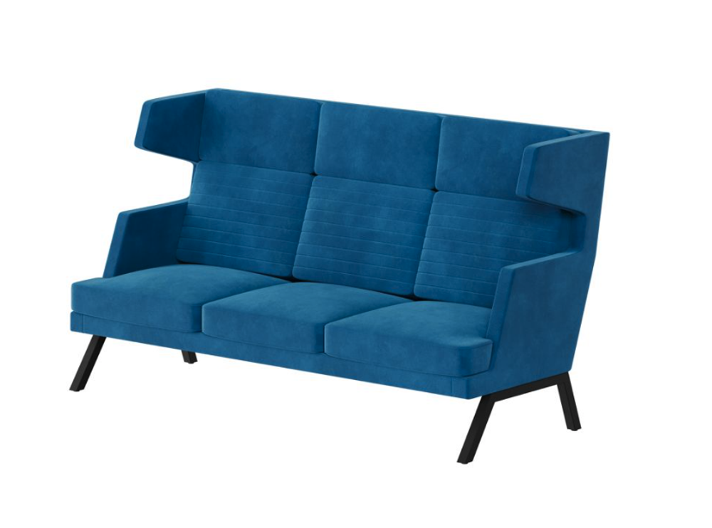 Диван трехместный с высокой спинкой ALD-03 АЛДО