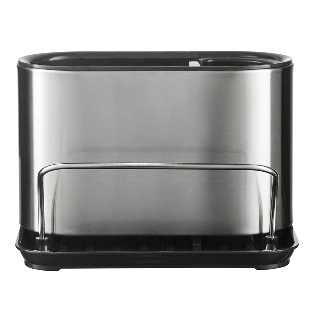 Органайзер для раковины atle, 18х12,5х12,5 см, серебристый